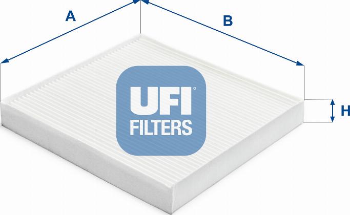 UFI 53.387.00 - Филтър купе (поленов филтър) vvparts.bg