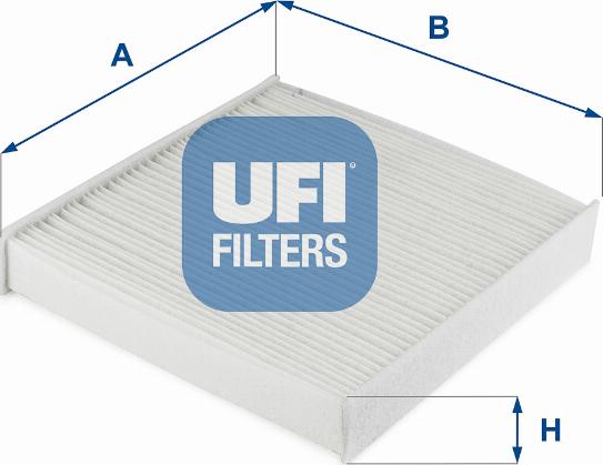 UFI 53.321.00 - Филтър купе (поленов филтър) vvparts.bg