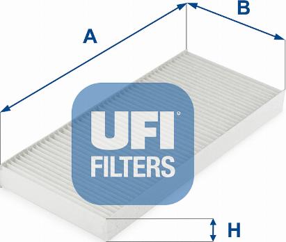 UFI 53.328.00 - Филтър купе (поленов филтър) vvparts.bg