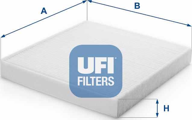 UFI 53.298.00 - Филтър купе (поленов филтър) vvparts.bg