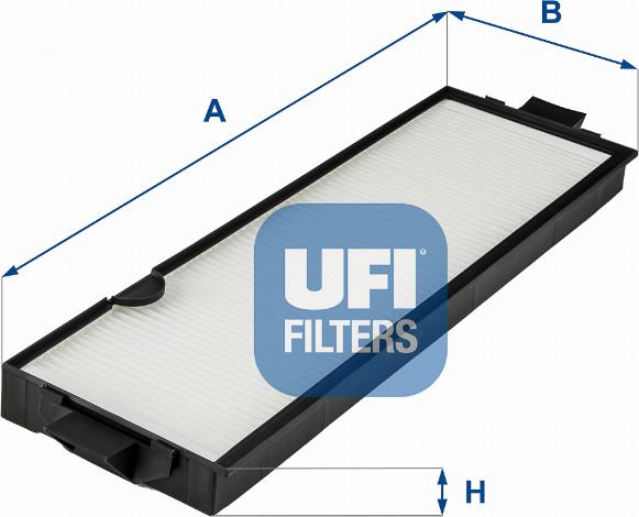 UFI 53.244.00 - Филтър купе (поленов филтър) vvparts.bg