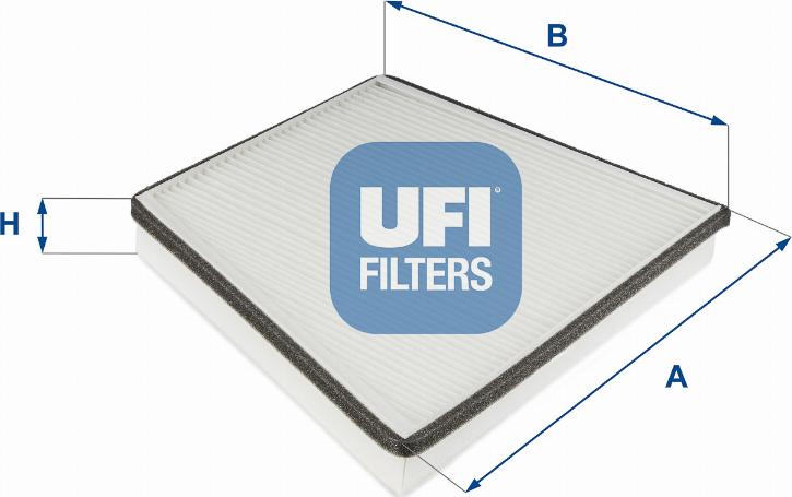 UFI 53.245.00 - Филтър купе (поленов филтър) vvparts.bg