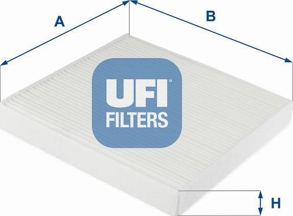 UFI 53.246.00 - Филтър купе (поленов филтър) vvparts.bg