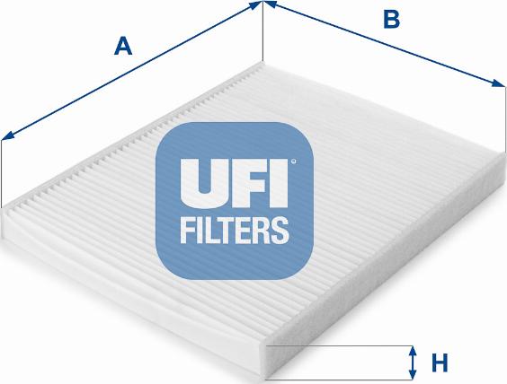 UFI 53.207.00 - Филтър купе (поленов филтър) vvparts.bg