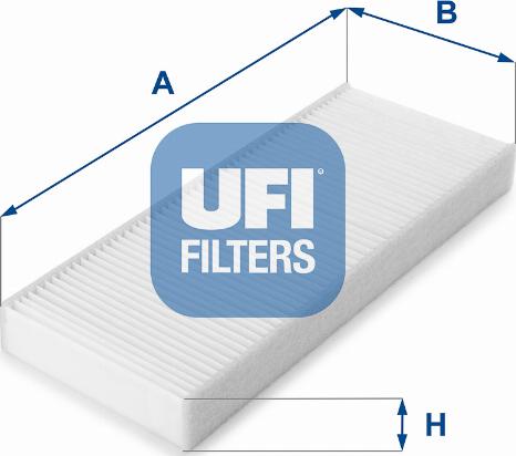 UFI 53.214.00 - Филтър купе (поленов филтър) vvparts.bg