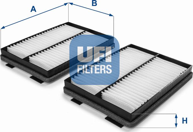 UFI 53.234.00 - Филтър купе (поленов филтър) vvparts.bg