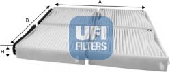 UFI 53.235.00 - Филтър купе (поленов филтър) vvparts.bg