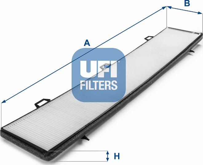 UFI 53.236.00 - Филтър купе (поленов филтър) vvparts.bg