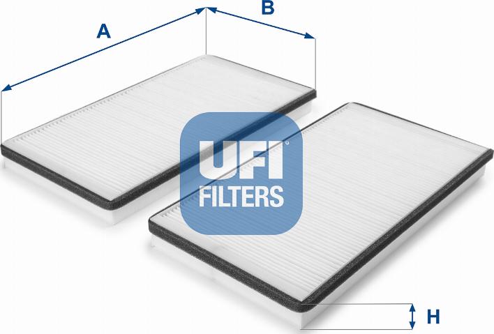 UFI 53.228.00 - Филтър купе (поленов филтър) vvparts.bg