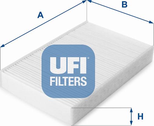 UFI 53.223.00 - Филтър купе (поленов филтър) vvparts.bg