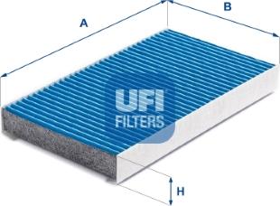 UFI 34.348.00 - Филтър купе (поленов филтър) vvparts.bg