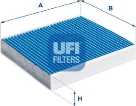 UFI 34.158.00 - Филтър купе (поленов филтър) vvparts.bg