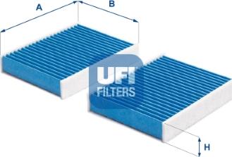 UFI 34.294.00 - Филтър купе (поленов филтър) vvparts.bg