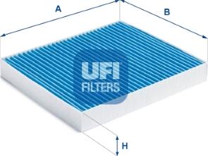 UFI 34.114.00 - Филтър купе (поленов филтър) vvparts.bg