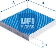 UFI 34.395.00 - Филтър купе (поленов филтър) vvparts.bg