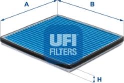 UFI 34.398.00 - Филтър купе (поленов филтър) vvparts.bg