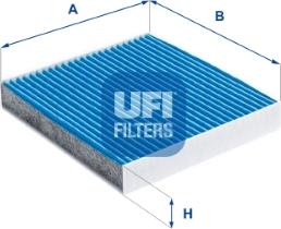 UFI 34.403.00 - Филтър купе (поленов филтър) vvparts.bg