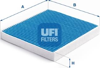 UFI 34.219.00 - Филтър купе (поленов филтър) vvparts.bg