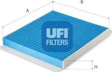 UFI 34.230.00 - Филтър купе (поленов филтър) vvparts.bg