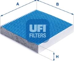 UFI 34.227.00 - Филтър купе (поленов филтър) vvparts.bg