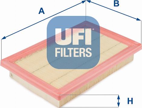 UFI 30.966.00 - Въздушен филтър vvparts.bg