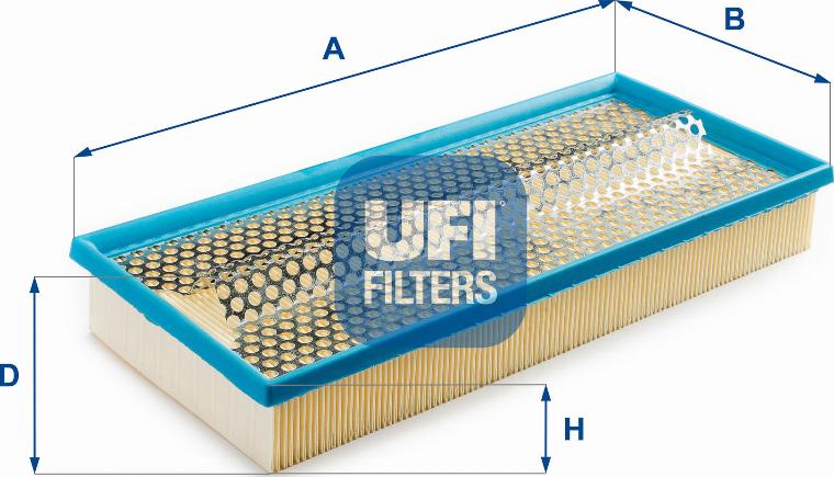 UFI 30.911.00 - Въздушен филтър vvparts.bg