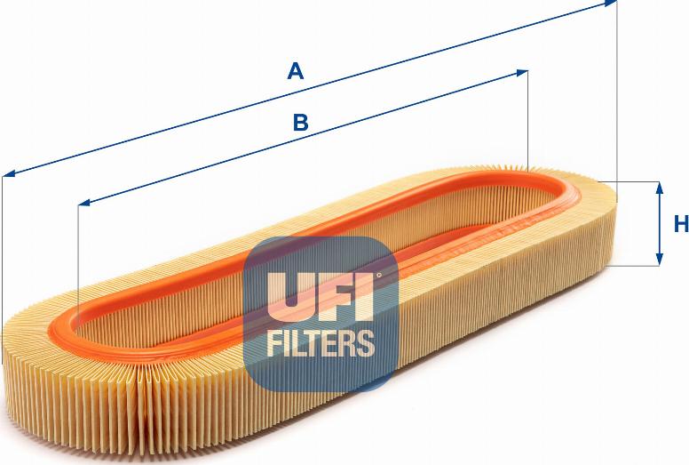 UFI 30.974.00 - Въздушен филтър vvparts.bg