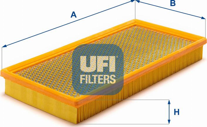 UFI 30.972.00 - Въздушен филтър vvparts.bg