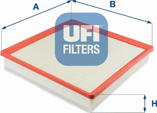 UFI 30.465.00 - Въздушен филтър vvparts.bg