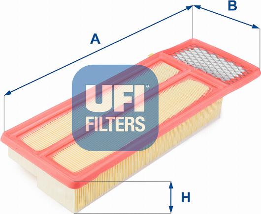 UFI 30.477.00 - Въздушен филтър vvparts.bg