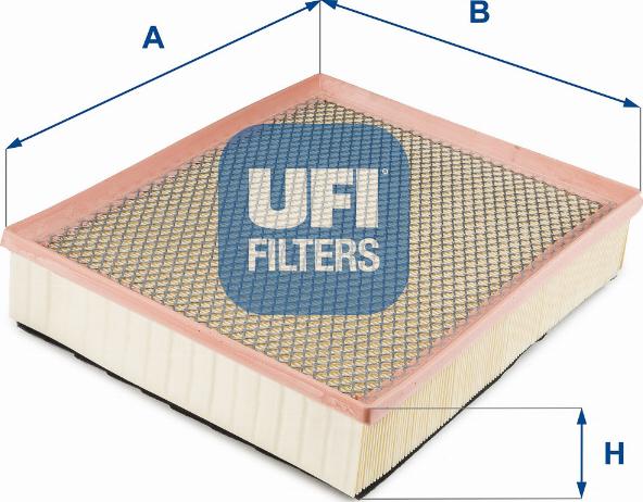 UFI 30.512.00 - Въздушен филтър vvparts.bg