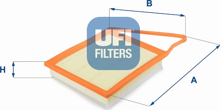 UFI 30.645.00 - Въздушен филтър vvparts.bg