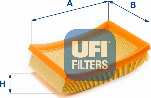 UFI 30.603.00 - Въздушен филтър vvparts.bg