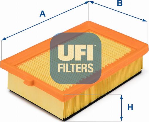 UFI 30.607.00 - Въздушен филтър vvparts.bg