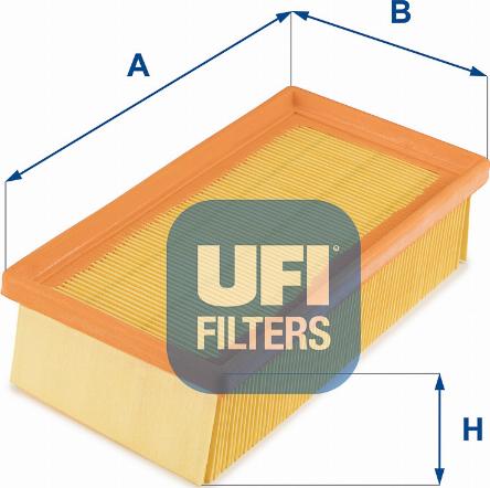 UFI 30.638.00 - Въздушен филтър vvparts.bg