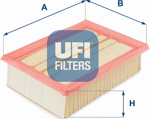 UFI 30.066.00 - Въздушен филтър vvparts.bg