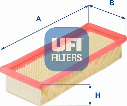 UFI 30.032.00 - Въздушен филтър vvparts.bg