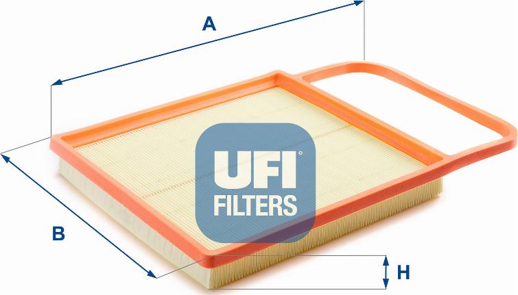 UFI 30.196.00 - Въздушен филтър vvparts.bg