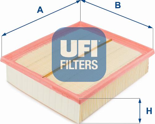 UFI 30.192.00 - Въздушен филтър vvparts.bg