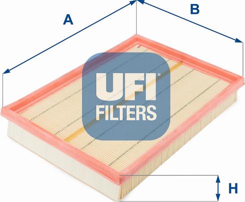 UFI 30.159.00 - Въздушен филтър vvparts.bg