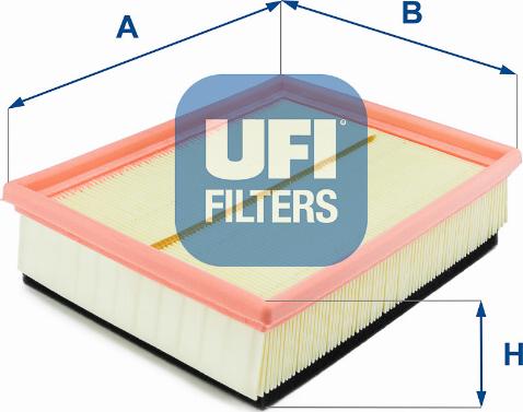 UFI 30.151.00 - Въздушен филтър vvparts.bg