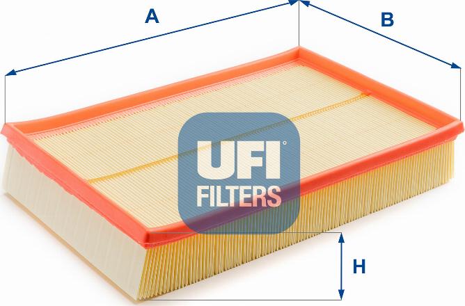 UFI 30.164.00 - Въздушен филтър vvparts.bg