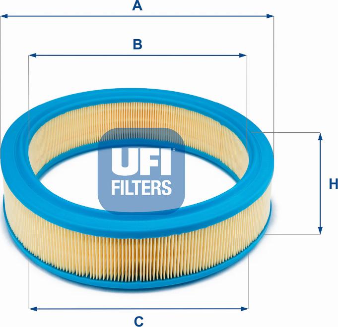 UFI 30.118.01 - Въздушен филтър vvparts.bg