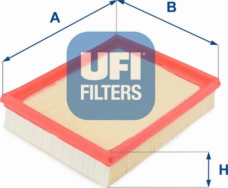 UFI 30.117.00 - Въздушен филтър vvparts.bg