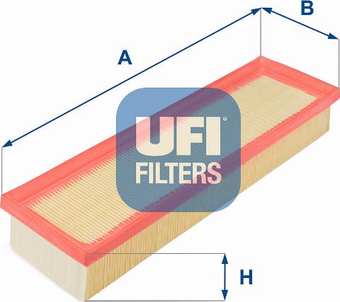 UFI 30.185.00 - Въздушен филтър vvparts.bg