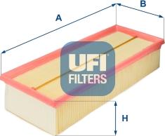 UFI 30.187.00 - Въздушен филтър vvparts.bg