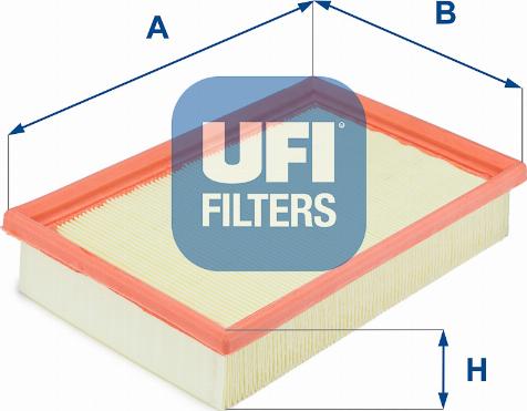 UFI 30.129.00 - Въздушен филтър vvparts.bg