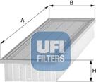 UFI 30.855.00 - Въздушен филтър vvparts.bg