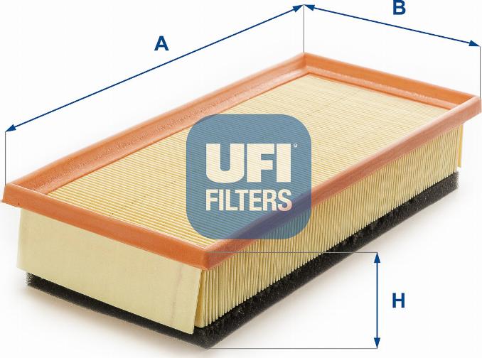 UFI 30.127.00 - Въздушен филтър vvparts.bg