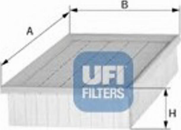 UFI 30.895.00 - Въздушен филтър vvparts.bg